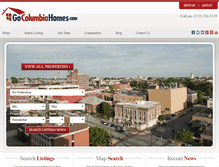 Tablet Screenshot of gocolumbiahomes.com